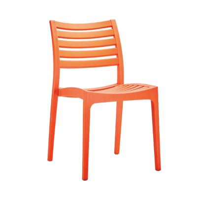 China (Size) High Quality Stackabl Adjustable Full Plastic PP Brighton Style Outdoor Dining Chair for sale