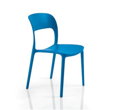 China Modern Design Full PP Plastic Chair Adjustable Simple Cheap Stackable Durable (Height) for sale