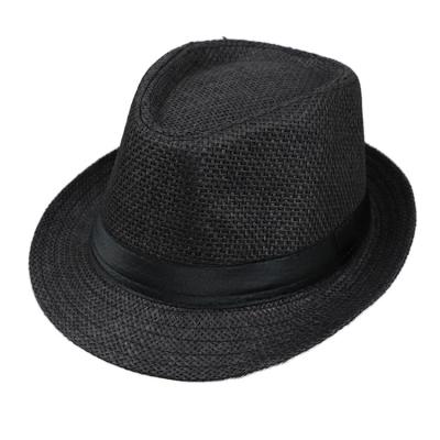 China Summer Unisex Outdoor Wholesale Comfortable Straw Hat Breathable Sun Hat Straw Braid Floppy Fedora Beach Panama Straw Hats for sale