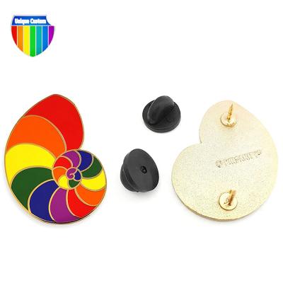 China China Quality Heart Lapel Pins Baby Bottle Wholesale Rainbow NHS Metal Lapel Pins Bulk for sale