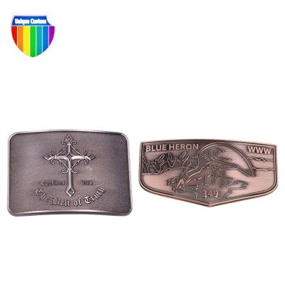 China Europe USA Cheapest Souvenir Gift Florida Fashion Metal Customize Enamel USA Metal Belt Buckle for sale