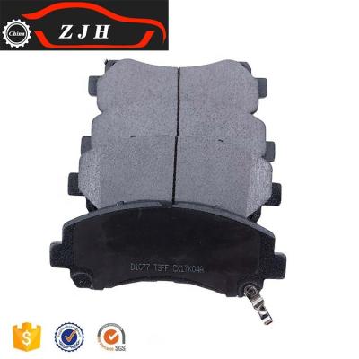 China Wholesale Price Metal Brake Pads Brake Pads Ceramic Auto Original ZJH D1677 1723538 AB312l361AB D1677 For Isuzu MU-x D-Max Ruimai Saic Maxus T for sale