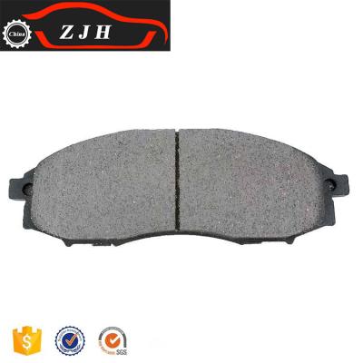 China ZJH D830 Metal Ceramic High Quality Ceramic Brake Pads Front Brake Pads Set For Nissan Pickup Navara Np 300 for sale