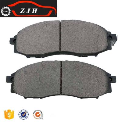 China Japanese Brake Pads ZJH Metal Ceramic High Compatibility Brake Pads OE D830 41060-7Z025 41060-VK190 Set For Nissan Navara Np 300 Pickup for sale