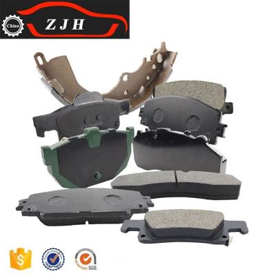 China OEM Ceramic Supplier ZJH Metal Brake Pad D830 Front Brake Pads Set For Nissan 2006-2013 for sale