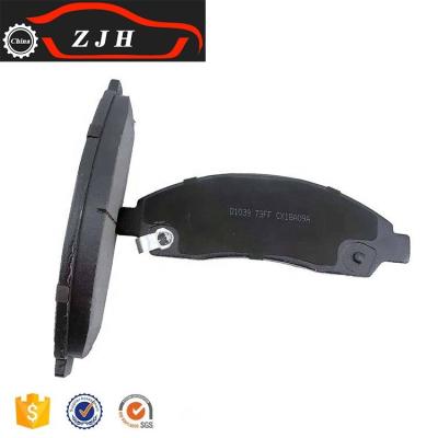 China Factory Sale Metal Car Brake Pad ZJH D1039 8-89040-317-0 Frixa Ceramic Hot Brake Pad For Chevrolet Colorado GMC Isuzu Mitsubishi Lancer Truck for sale