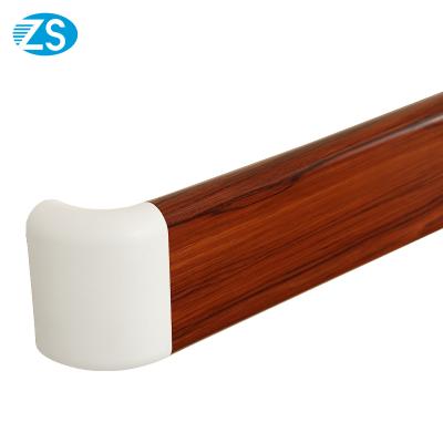 China Hotel PVC Wall Railing Medical Corridor Railing Anti-collision Wall Safety Railing for sale