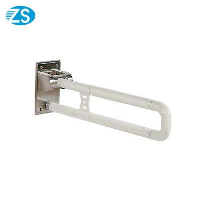 China Modern Safety Up Folding Disabled Nylon Bathroom Grab Bar For The Elderly for sale