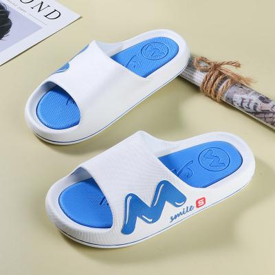 China Cushioning Summer Eva Foam Injection Shoes Unisex Non-slip Soft-bottom Slippers For Men for sale