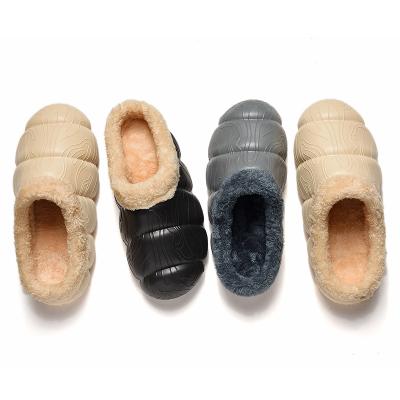 China 2022 Winter News Trend Fashion Couples Slippers Home Non-slip Slippers Warm Cotton Non-slip Slippers for sale