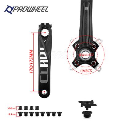 China Mountain Bikes CLAW Multifunctional Bike Chrome Crank Sets Square Hole Crank Set Road Bike Claw for sale