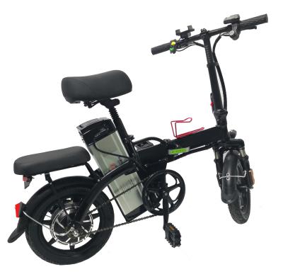 China Hot Selling 2021 Aluminum Alloy Folding Electric Bicycle Mini Electric Car for sale