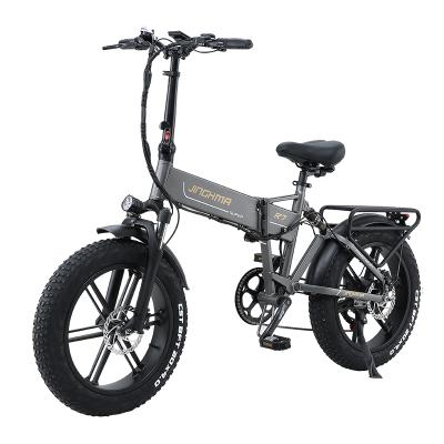 China EU Warehouse JINGHMA R7 Electric Snow Bike Aluminum Alloy Electric Bike 800W 48V 12.8Ah 20Inch Wholesale for sale