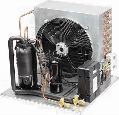 China Refrigeration Parts Air Cooled Condensing Unit For Industrial Refrigeration Cool Rooms And Freezer Rooms for sale