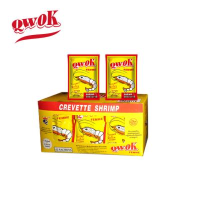 China Dry Form Powder Qwok Mix Seasoning Cubes 17g Shrimp Bouillon Powder for sale