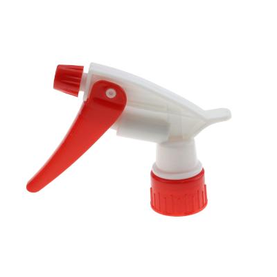 China Non Spill Red White Plastic Agricultural Trigger Sprayers Garden Trigger Sprayer Hand Pump Plastic Sprayer for sale