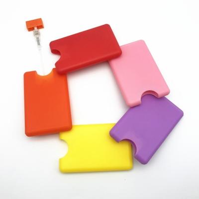 China Non Spill Card 20ml Plastic Sprayer Fine Mist Sprayer With Customized Color Easy Hold for sale