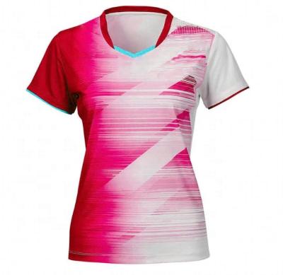 China Shorts Full Dye Sublimation Badminton Tops Sublimation Printing for sale