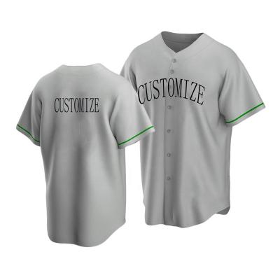 China Antibacterial Custom Baseball Tank Tops Baseball Uniform Sports Shirts for sale