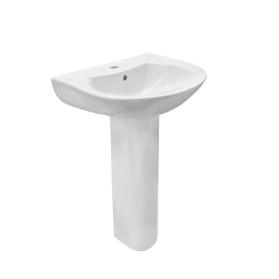 China Goodone Modern Cheap Full Size Traditional Pedestal Wash Basin Full Price for sale