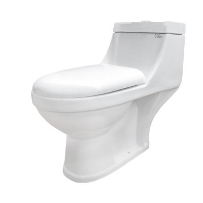 China Goodone1 Piece Modern Round WC Cistern Flush Toilet Bowl Siphon for sale