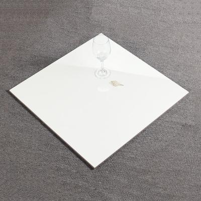 China Modern Foshan 24x24 bathroom porcelanato polished super white porcelain floor tiles for sale