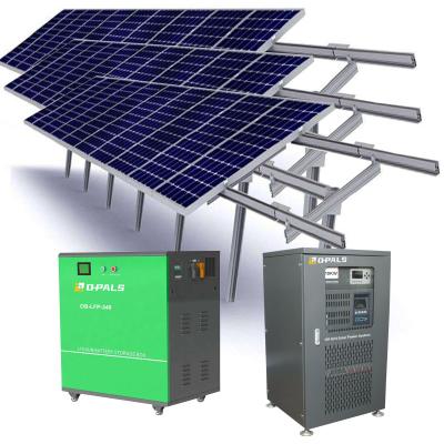 China Home Use Residential Solar Power Plant Good Quality 10KW Solar Power System Hybrid Forsale for sale