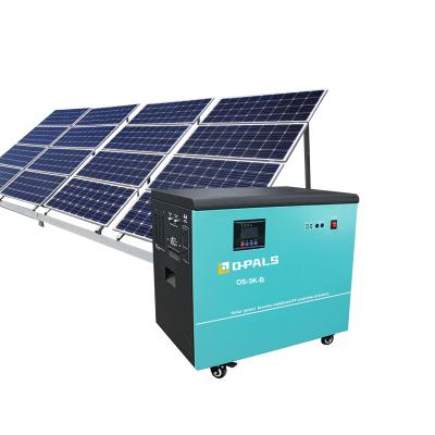 China 3kw 5kw solar power station kit solar generator 8kw 15kw solar system for 10kw home solar energy products 3.42KWh for sale