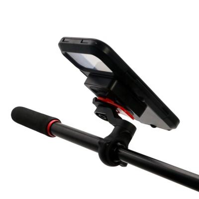 China New style adjustable radio charging universal waterproof mobile phone holder for bike motorcycle motowolf phone holder for sale