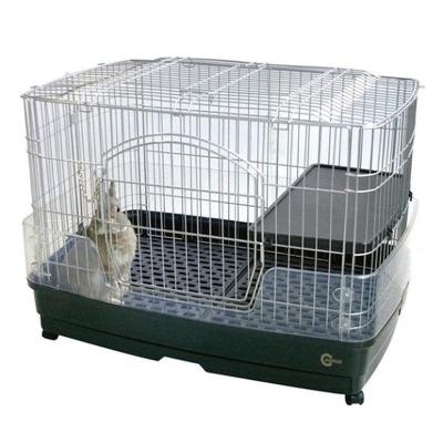 China New Design Solid Wire Rabbit Cage Viable Customized Small Poultry Cat Dog Rabbit Cage Breeding Cage for sale