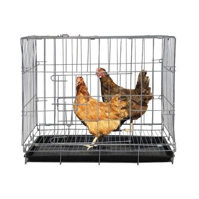 China High Quality Durable Durable Poultry Equipment Wire Chicken Cage Chicken Transport Circulation Cage for sale