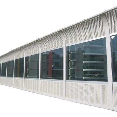 China Contemporary Best Selling High Quality Galvanized Aluminum Sheet Sound Barrier / Sound Wall / Road Sound Barrier for sale