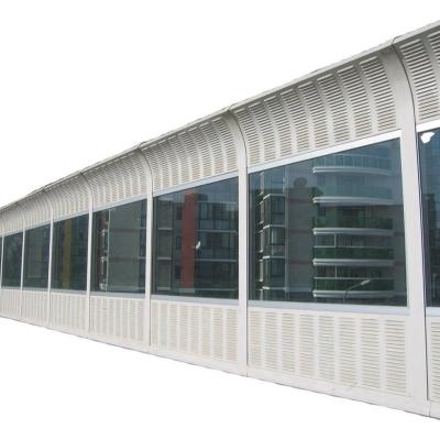 China Contemporary Hot Sale Galvanized Aluminum Sheet Road Noise Barrier Road Noise Barrier for sale