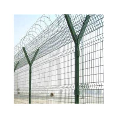 China ECO-FRIENDLY High Security Durable Outdoor Airports Supplies High Security Anti-Crawl Barrier Posts Mesh for sale