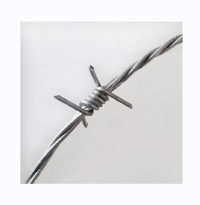 China Barbed Wire Export Barbed Wire 25KG Hot Galvanized Barbed Wire Guaranteed Great Quality Farm Protection for sale