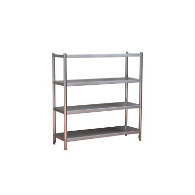 China Store Display Stand Best Price Commercial 5 Layer Stainless Steel Shelf 5 Tier Stainless Steel Shelf for sale