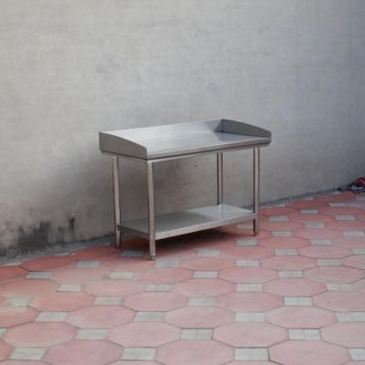 China Restaurant Trending products kitchen stainless steel table preparation mobile repair work table for sale