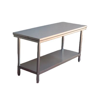 China Restaurant Top Quality Hotel Used Commercial Stainless Steel Work Table From Shandong Shangzhiguan for sale