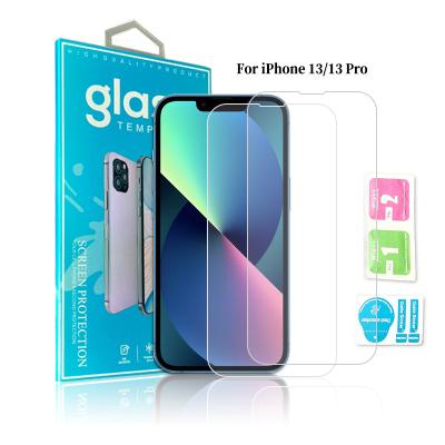 China Hot Premium Anti-oil Anti-fingerprint Amazon Tempered Glass 9H Screen Protector Film For Apple Iphone 11 12 13 pro Max Vidrio Templado for sale