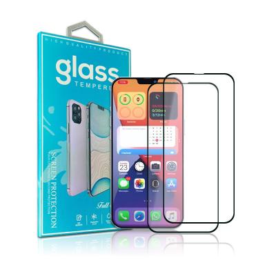 China Hot Premium Anti-oil Anti-fingerprint Amazon Tempered Glass 9H Screen Protector Film For Apple Iphone 11 12 13 pro Max Vidrio Templado for sale