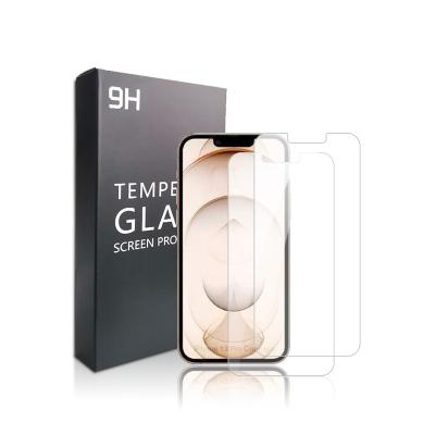 China 2.5D 9H Anti-fingerprint Tempered Glass Screen Protector For Iphone 13 pro Max Anti-Shock Tempered Glass For Iphone 13 12 pro max for sale