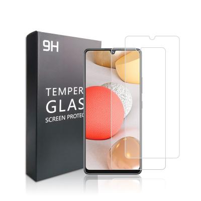 China Hot Premium Amazon Anti Oil Anti Scratch 9H Tempered Glass Screen Protector For Samsung A40 A41 A42 A50 Screen Protector for sale