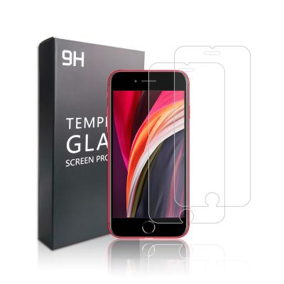 China Anti-fingerprint Tempered Glass For Iphone SE2 2.5d 9h High Definition Screen Protector For Iphone SE2 for sale