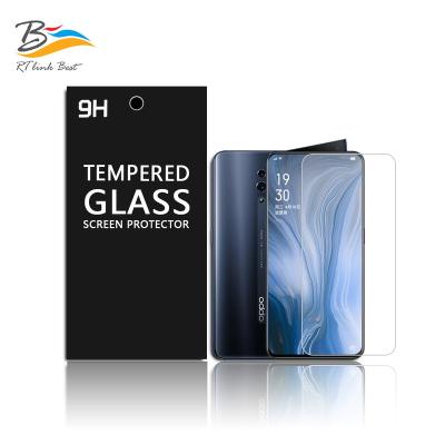 China High Transparent Anti-fingerprint Tempered Glass For Oppo RENO Anti-fingerprint 0.33mm Mobile Phone Screen Protector for sale