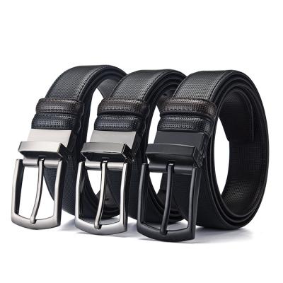 China Wholesale Classic Business Exquisite Pin Buckle Belt Simple And Simple And Atmospheric Men's Belt for sale