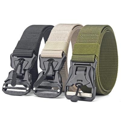 China Business Manufacturer Direct Selling Leisure Simple Men's Belt Daily Soft Durable Nylon Belt for sale