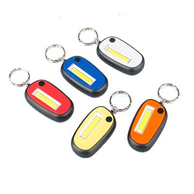 China Camping Button Battery Powered COB 0.5W 35LM LED Mini Portable Head Chain Light for sale