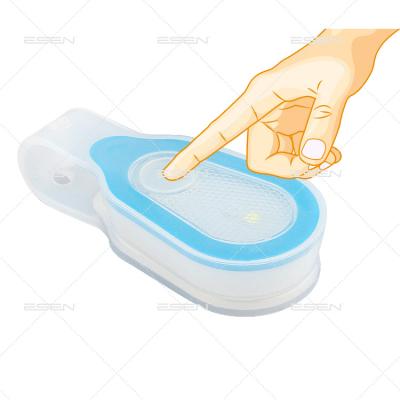 China LED Magnetic Silicone Light Flexible Clips On Clothing LED Magnet Light Promotional Magnetic LED Light for sale