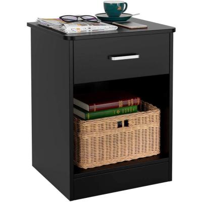 China (Other) Master Bedrrom Adjustable Night Stands Black Bedroom for sale