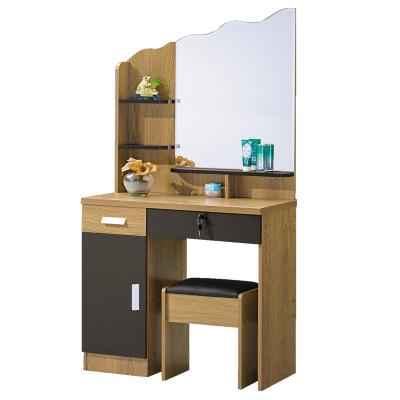 China (Height)Adjustable Bedroom Chest Drawers Modern Wood Vanity Dresser With Mirror for sale